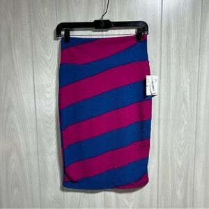 LuLaRoe NWT Striped Cassie Pencil Skirt Size XS